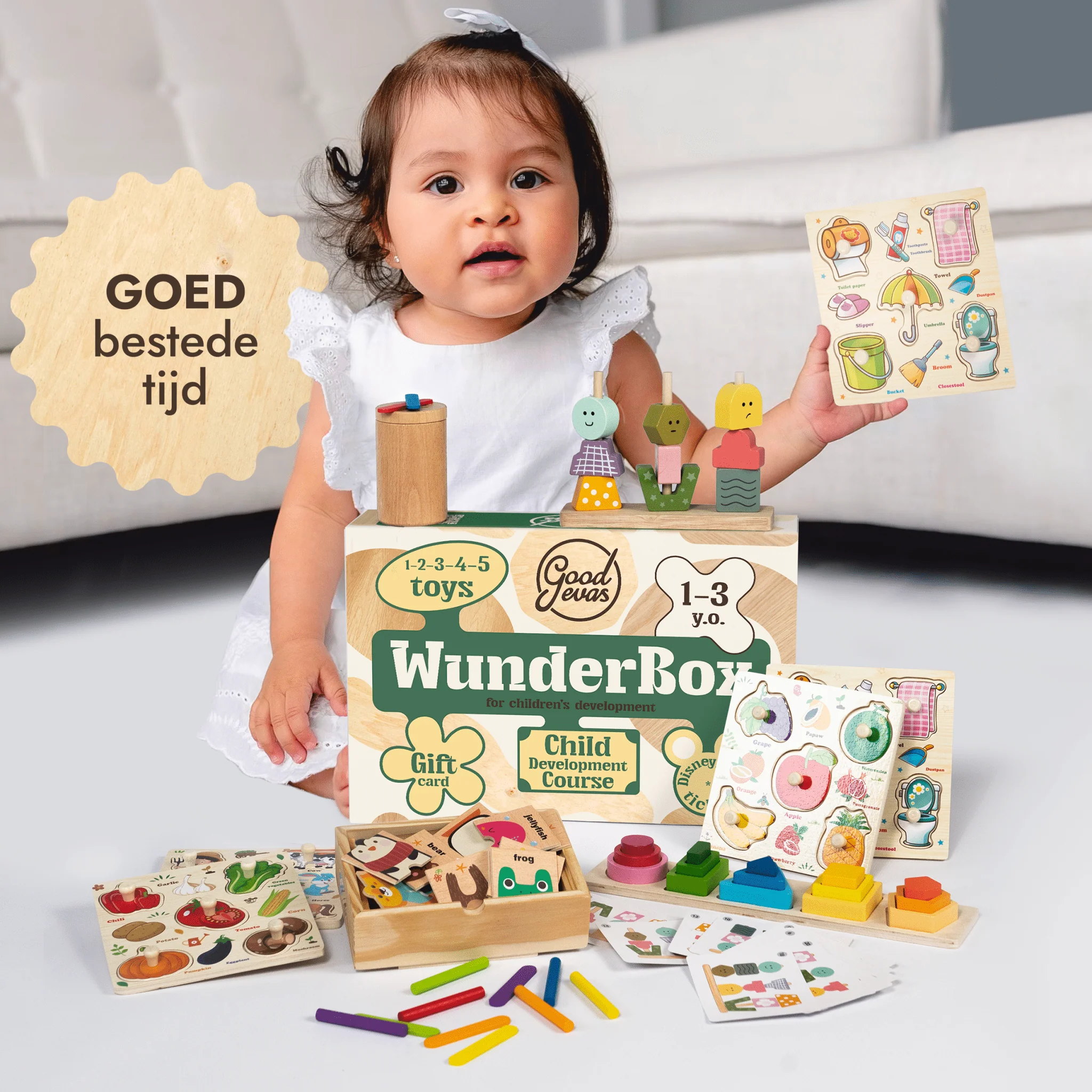 WunderBox 1–3 jaar – ontwikkelingsdoos voor peuters - Afbeelding 8
